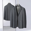 【新款DAB】大依优型品质西服外套商务夹克男宽松加肥加大码上衣胖子正装休闲 商品缩略图1