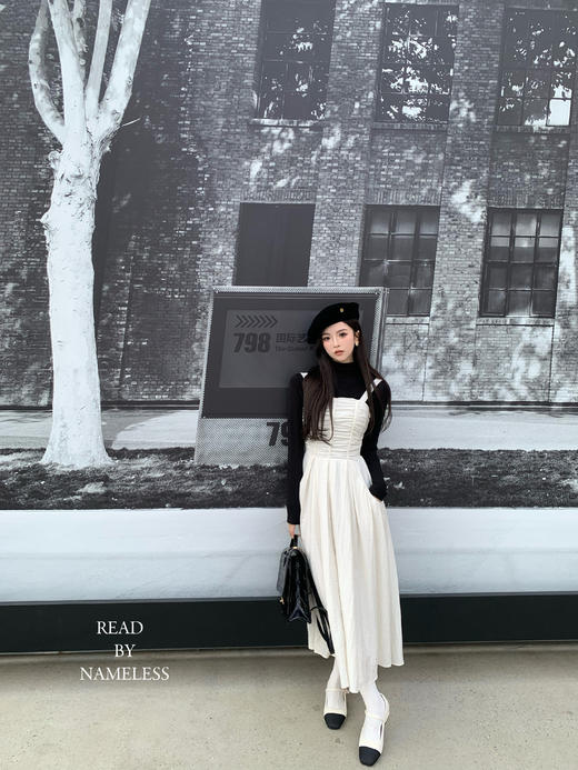 Read Nameless /直角肩翻袖西装+亚麻天丝绡吊带裙 2024/9/28 商品图8