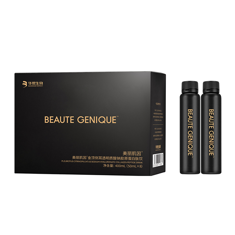 【华熙当康】美丽肌因金顶侧耳透明质酸钠胶原蛋白肽饮50ml*8支/盒
