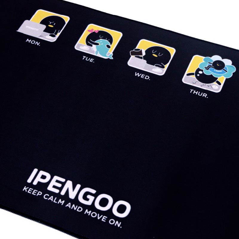 怪奇鹅超大鼠标垫-工作日款