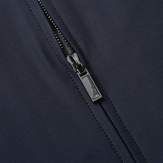 【新款DLC】大依优型大码加棉棉衣夹克翻领外套男商务休闲加肥加大夹克上衣胖子显瘦保暖 商品图5