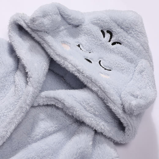 都市丽人眯雅佳睡衣超值精选单件袍长毛绒厚童装法兰绒单件袍JHT7A2 商品图7