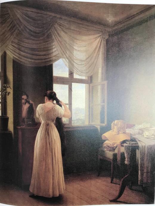 毕德迈尔时期绘画图集，1815-1848年 113幅插图（80幅彩色） 精装大16开 商品图8