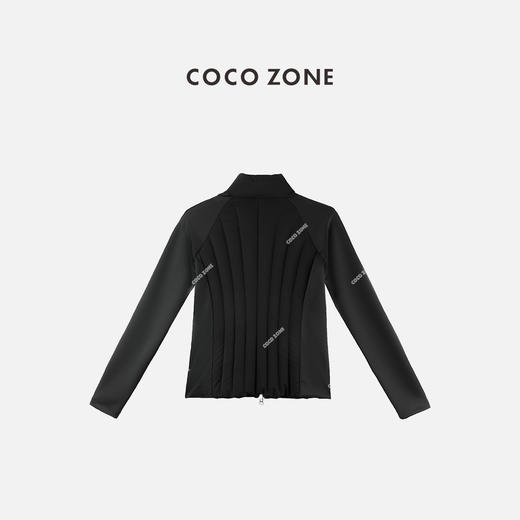 COCO ZONE 设计感拼接立领保暖女士羽绒服外套CC2C1781 商品图1