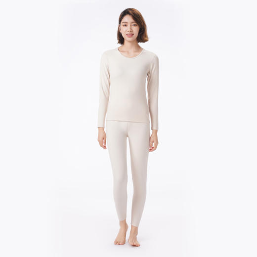 都市丽人保暖衣舒暖套装云彩绒中厚女士保暖衣套装LWT1B9 商品图1