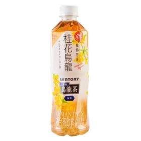 三得利无糖桂花乌龙茶500ml/瓶