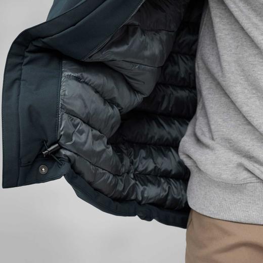 北极狐 男士连帽保暖棉服 2024新款秋冬户外防泼水棉夹克12500159 商品图4