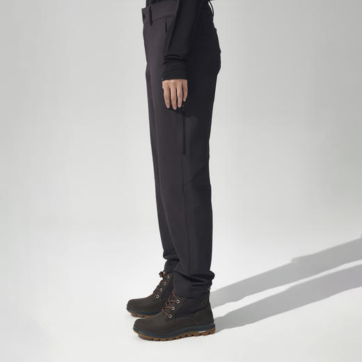 北极狐 女士户外弹力长裤 2024新款简约徒步露营休闲裤02242244 商品图3