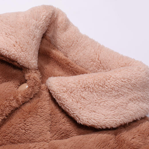 都市丽人眯雅佳睡衣夹棉系列长袖长毛绒夹棉加厚童装中夹棉套装JHT1A9 商品图4