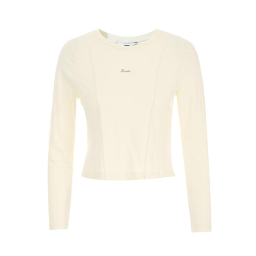 VIMAGE纬漫纪秋季新款个性设计感修身显瘦短款T恤上衣V2213823 商品图6