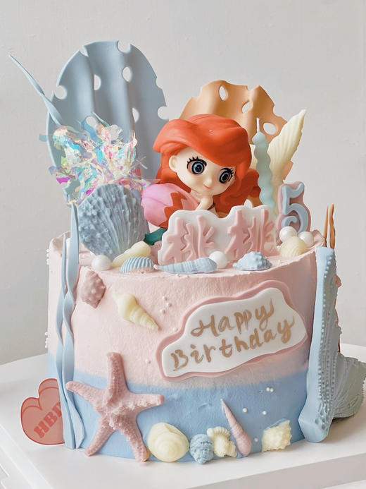 小美人鱼（粉蓝） 商品图1