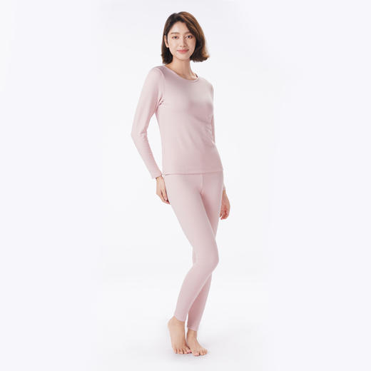 都市丽人保暖衣舒暖套装舒绒棉中厚女士保暖衣舒绒套装LWT9A7 商品图2