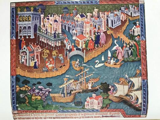 限量版毛边本！1929年 马可·波罗游记 配多幅地图 布面精装16开 商品图2