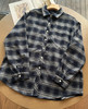 河智苑明星同款！加厚磨毛秋冬格子衬衣 商品缩略图4