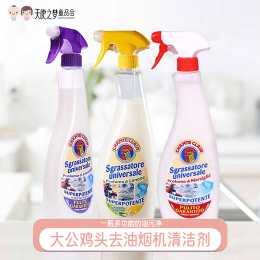 意大利大公鸡头去油烟机清洁剂600ml 商品图0