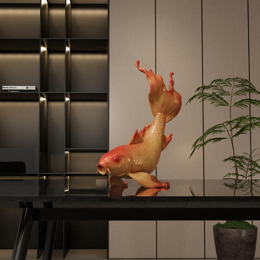 王中兴《祥鳞》黄 商品图1