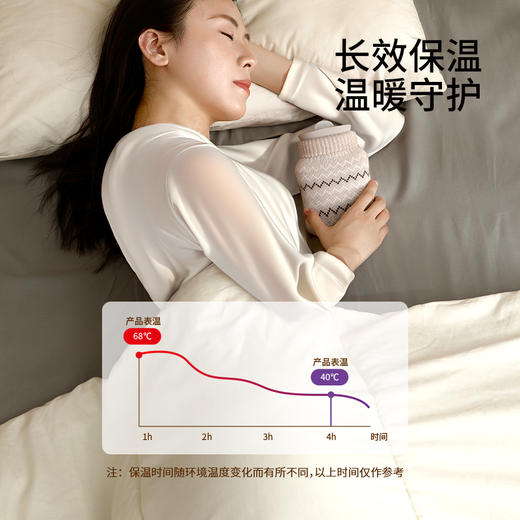 FaSoLa暖水袋注水热水袋注水加厚防爆暖肚子暖手宝女小号暖腰热敷 商品图1