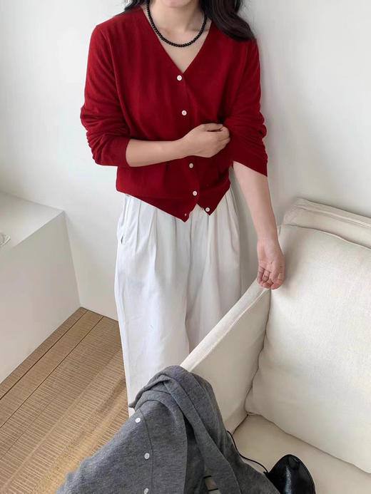 100羊毛多巴胺开衫 商品图7