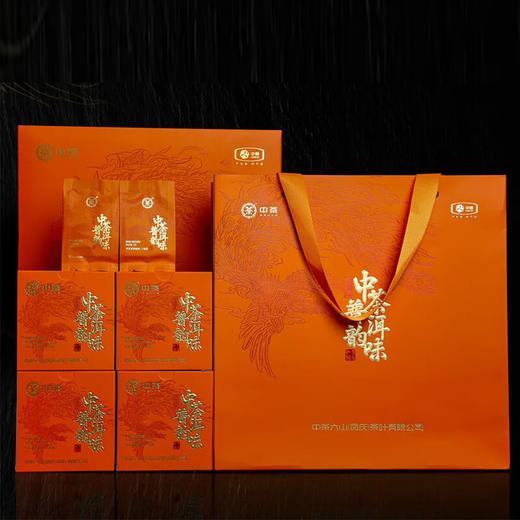 【自营】2024年中茶普洱韵味 5克*40泡/盒（配礼盒礼袋） 商品图1