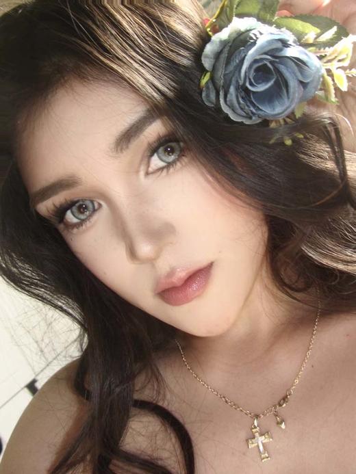 Annieone 月抛 北极蓝 直径14.5mm 着色14.1mm  商品图5