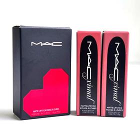 【 清仓特价 】MAC/魅可 限定口红礼盒两件套 1.8g*2