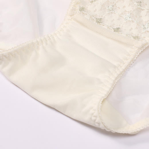 都市丽人内裤薄透丝滑平角裤蕾丝女士内裤LPT1M3 商品图7