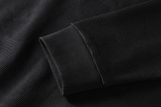 【新款DG】大依优型大码长袖卫衣圆领加肥加大肥佬休闲宽松透气上衣打底T恤 商品图4