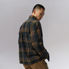 北极狐 男士格子衬衫外套 2024秋冬新款加厚保暖长袖衬衣12600226 商品缩略图1
