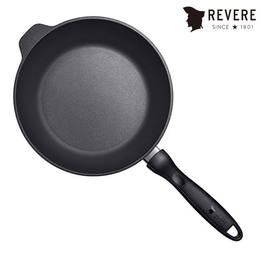 【小家电】Revere锅具蓝宝石材质不粘锅带盖煎锅煎盘深煎锅26cm RWS-6726C/YK HF 商品图2