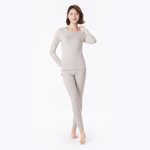 都市丽人保暖衣舒暖套装轻羽绒中厚女士保暖衣套装LWT9A6 商品图1