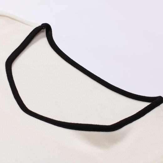 都市丽人保暖衣舒暖单件上衣螺纹双面磨毛中厚女士保暖衣单件上衣LWT5A1 商品图5