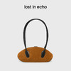 lost in echo2024秋季新款牛皮趣味饺子包大容量保龄球包腋下包女 商品缩略图0