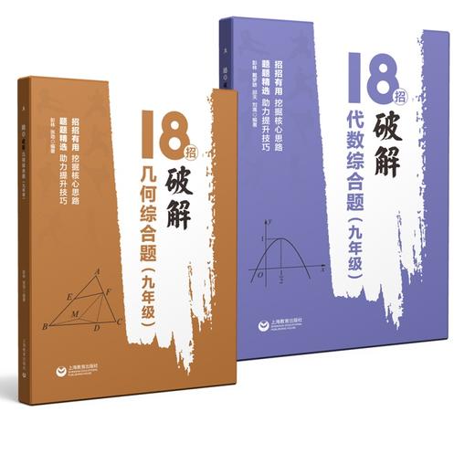 18招中小学数学：破解小学数学计算综合题+图形综合题+应用综合题 初中代数几何 商品图1