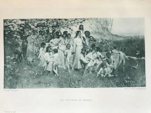 1889年 艺术杂志 数百幅精美插图 真皮精装大16开 商品图3