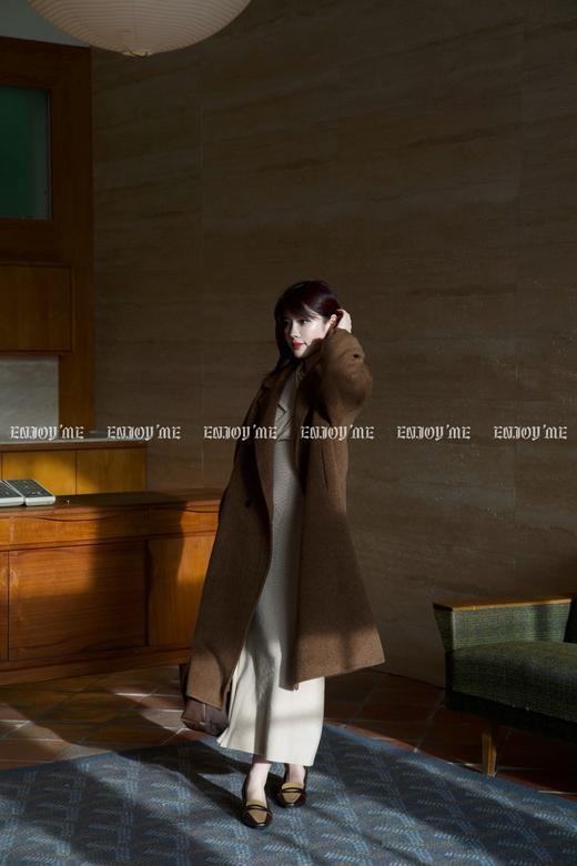 【门店同款】ENJOY冬季柔韧与共松紧袖口大衣 159496749 商品图6