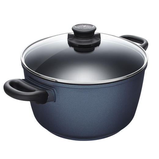 【小家电】Revere锅具蓝宝石材质带盖不粘锅汤锅深汤锅汤锅24cm RWS-6124C/YK HF 商品图1