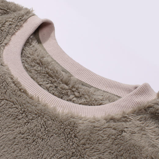 都市丽人都市锋尚睡衣亲情蜜语长袖长毛绒厚男士法兰绒套装FHT9A9 商品图6