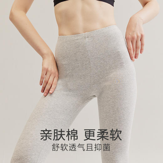 亲肤棉更柔软 冬天保暖裤打底裤单件秋裤女士纯棉薄款内穿保暖衬裤打底棉毛裤秋冬季打底线裤 商品图0