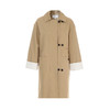 VIMAGE纬漫纪冬季新款直筒宽松翻领中长款风衣外套V2204805 商品缩略图6
