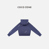 COCO ZONE 时尚连帽口袋设计外套简约休闲上衣CC1C2234 商品缩略图1