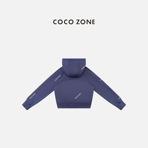 COCO ZONE 时尚连帽口袋设计外套简约休闲上衣CC1C2234 商品图1