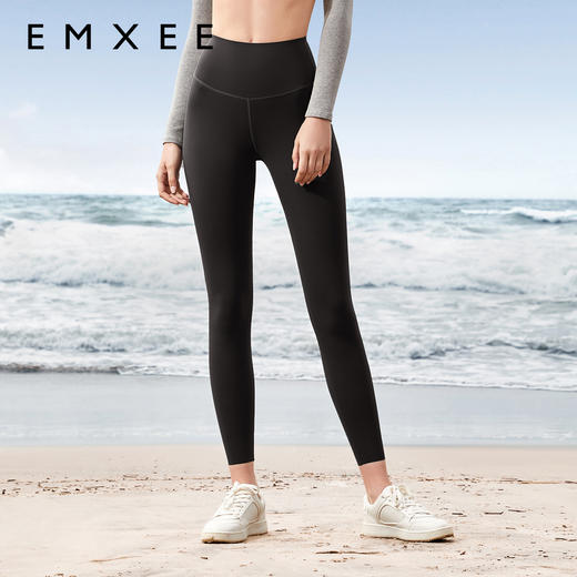 【塑身产品】嫚熙超皮女士鲨鱼裤新款外穿塑形高腰收腹提臀芭比瑜伽打底裤 商品图4