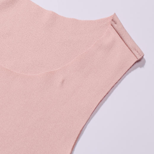 都市丽人保暖衣轻暖单件背心阳离子罗纹绒3.0薄女士保暖衣单件上衣LWTFA1 商品图5