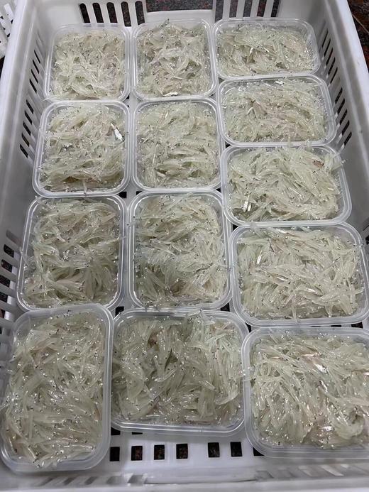 xm【强烈推荐！海捕不是养殖货！！！】补钙神器~新鲜小银鱼，灯照木敲大海里捞上来的 无小刺，整条吃易吸收，辅食必备活冻锁鲜~ 商品图4
