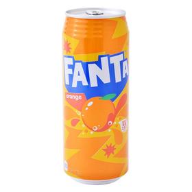 芬达橙味碳酸饮料汽水 500ml/瓶