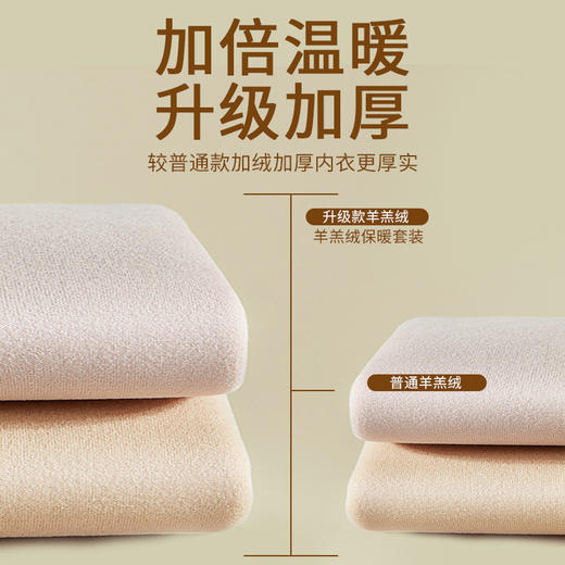 羊绒蚕丝贴片加厚无痕羊绒保暖背心女修身加绒打底上衣学生保暖背心女 商品图3