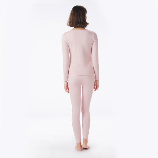 都市丽人保暖衣舒暖套装舒绒棉中厚女士保暖衣舒绒套装LWT9A7 商品图3