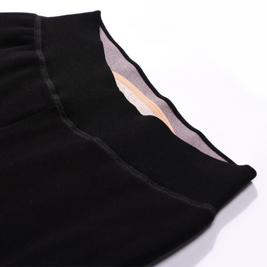 都市丽人打底裤强暖一体裤保暖裤粘纤加厚踩脚裤一条LGT4B6 商品图4