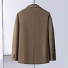 【100%绵羊毛】【新款DAB】大依优型品质绵羊毛双面呢大衣西服外套商务夹克男宽松加肥加大码上衣胖子正装休闲 商品缩略图2