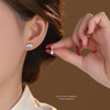 【琵琶扇子】S925银新中式锆石耳钉【YXS-E4449】 商品缩略图1